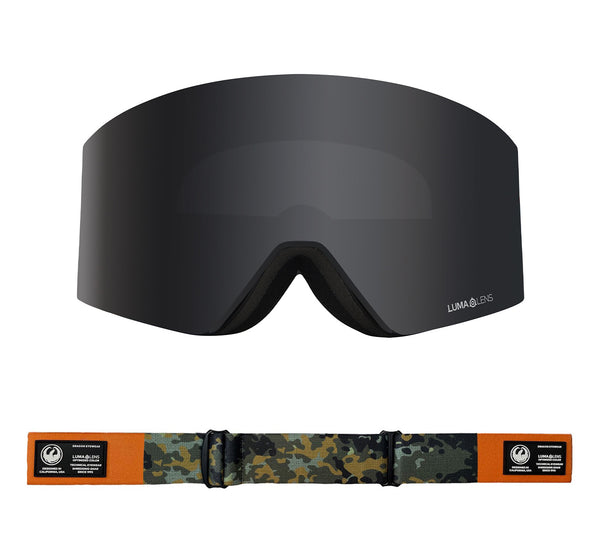 Dragon RVX OTG Goggles Bushcamo Lumalens Dark Smoke-