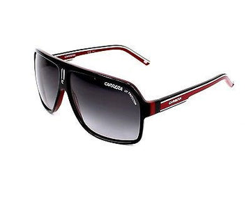 Carrera 27 Polarised Gloss Black White Grey Gradient (80S)