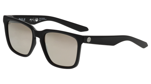 Dragon BAILE MF x 25 Anniversary Matte Black w/ Silver Ion (Mick Fanning)